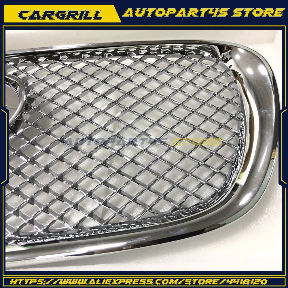 Для 2009-2011 Jaguar XF 2010-2011 XFR Передняя Центральная решетка гриль хром C2Z3832 | Автомобили и