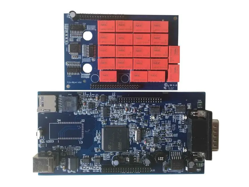 2016r0 синий pcb новый vci tcs cdp без bluetooth obd2 сканер для автомобиля грузовика vd TCS pro plus