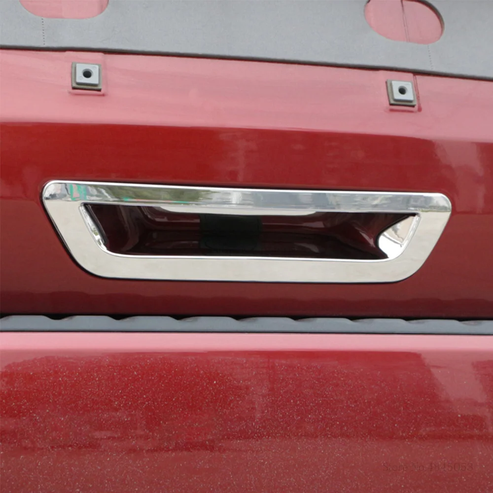 Для Ford Everest 2016 до 2019 ABS Хромированная Задняя Крышка багажника дверной ручки