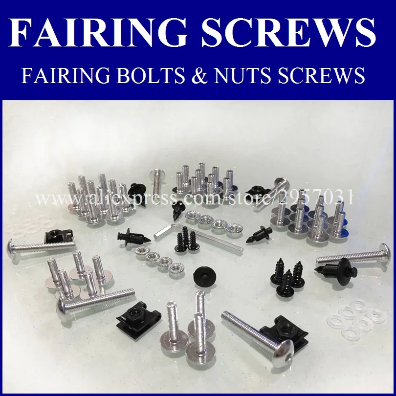 Обтекатель болты и гайки винты обтекателей комплект Подходит для HONDA CBR600 RR F5 2003 2004