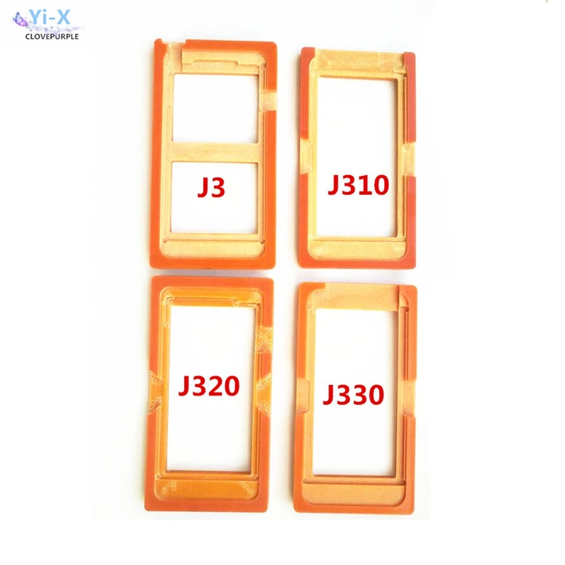 Клейкая форма для ЖК экрана стеклянная формы держателя samsung galaxy J3 J310 J320 J330 oca J300 2015