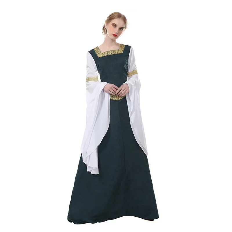 Готическое платье 19-го века бальное вампира маскарадное в стиле стимпанк для