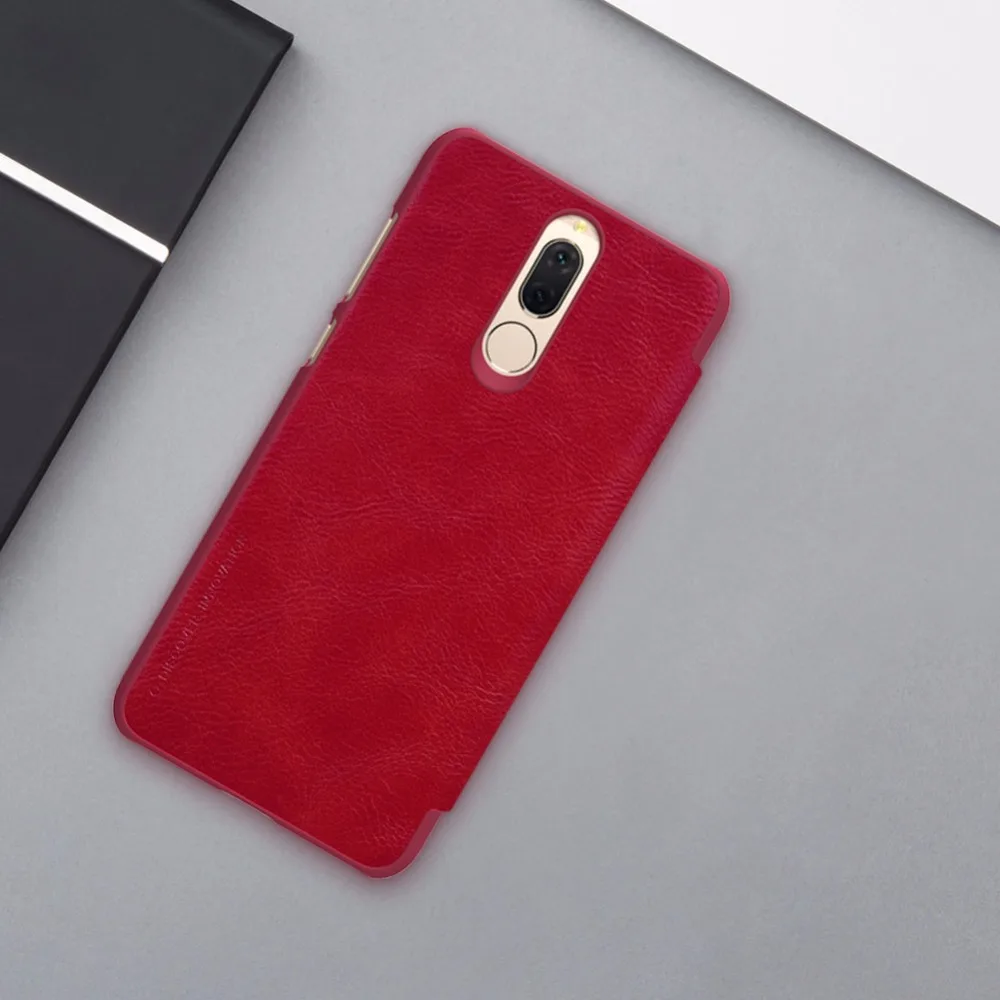 Чехол Nillkin nova 2i, роскошный чехол s для huawei mate 10 lite, кожаный флип-чехол, слот для карт, чехол для xiaomi nova 2i