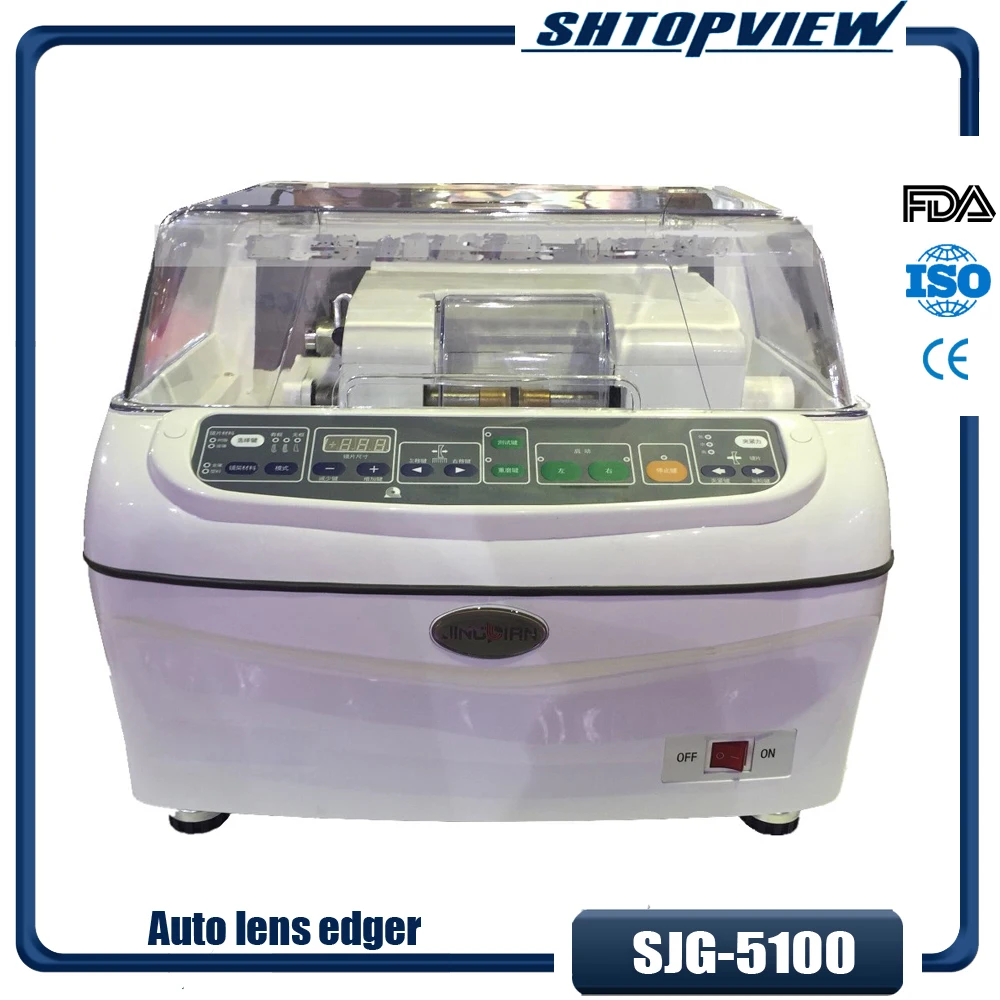 SJG-5100, автоматический станок для шлифования линз, резак для стекла, полировальная машина, скашивающая машина для CR и glass es Lens