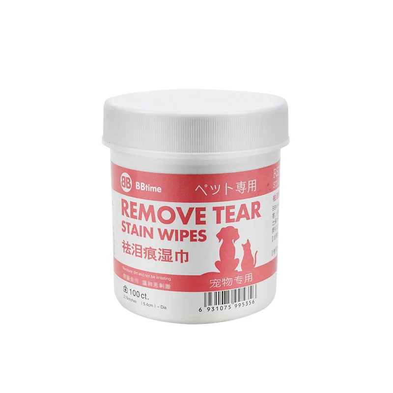 Pet Wipes 100 шт. салфетки для чистки глаз для домашних животных собака кошка слеза пятна для глаз нежные не запутывающие чистящие салфетки алоэ вера ингредиенты Уход за глазами - Цвет: Pet Wipes