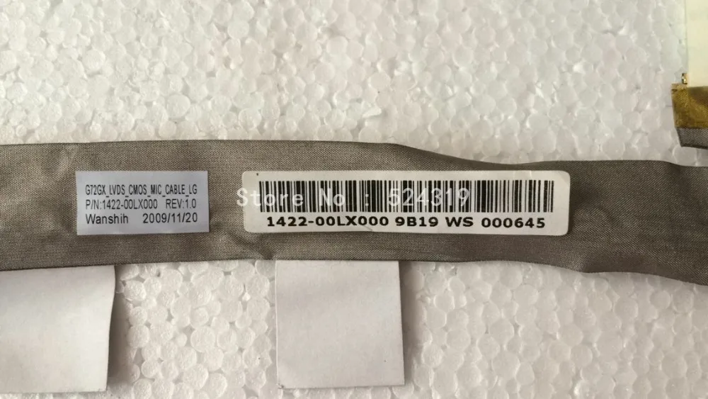 Новый ЖК кабель для ноутбука Asus GG72GX G71V G71GX G72 1422 00LX000|lcd cable|cable for asuslaptop cable |