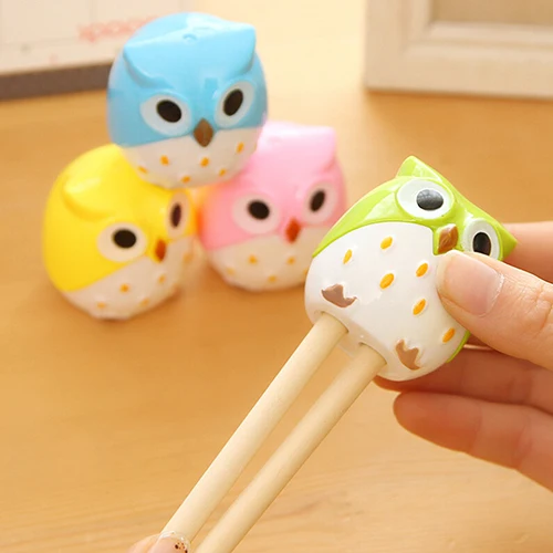 Kawaii мультфильм для карандаша в виде совы точилка резак нож студентов подарок