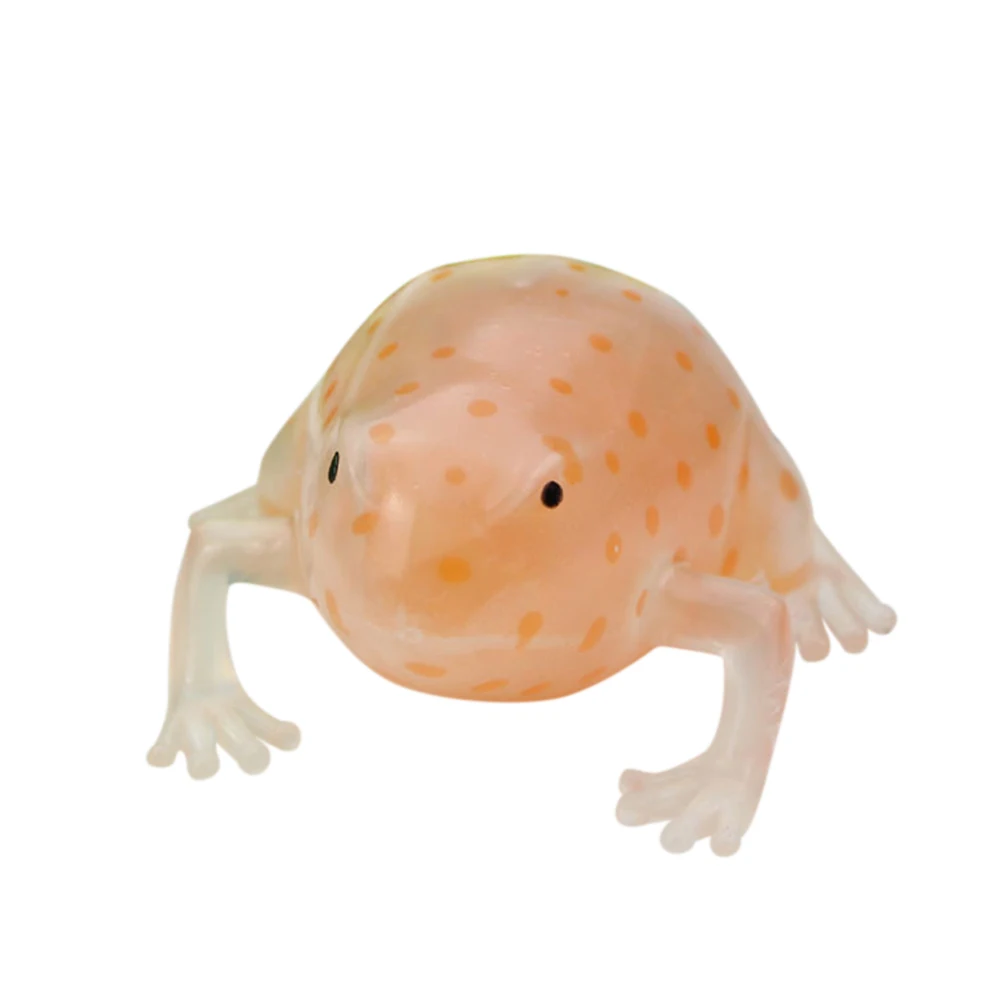 Squeeze Funny Stress Relief Toy Novelty Bead Stress Ball Sticky Squeeze Frogs Anti-Stress Autism Relief Toy For Kid Adult Gifts