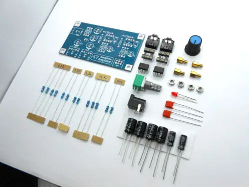 Diy наборы DC 12 В портативный усилитель для наушников доска комплект AMP модуль комплект для Классический 47 с оболочкой