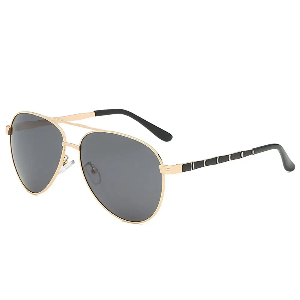 HobbyLane мужские модные поляризационные солнцезащитные очки с металлической