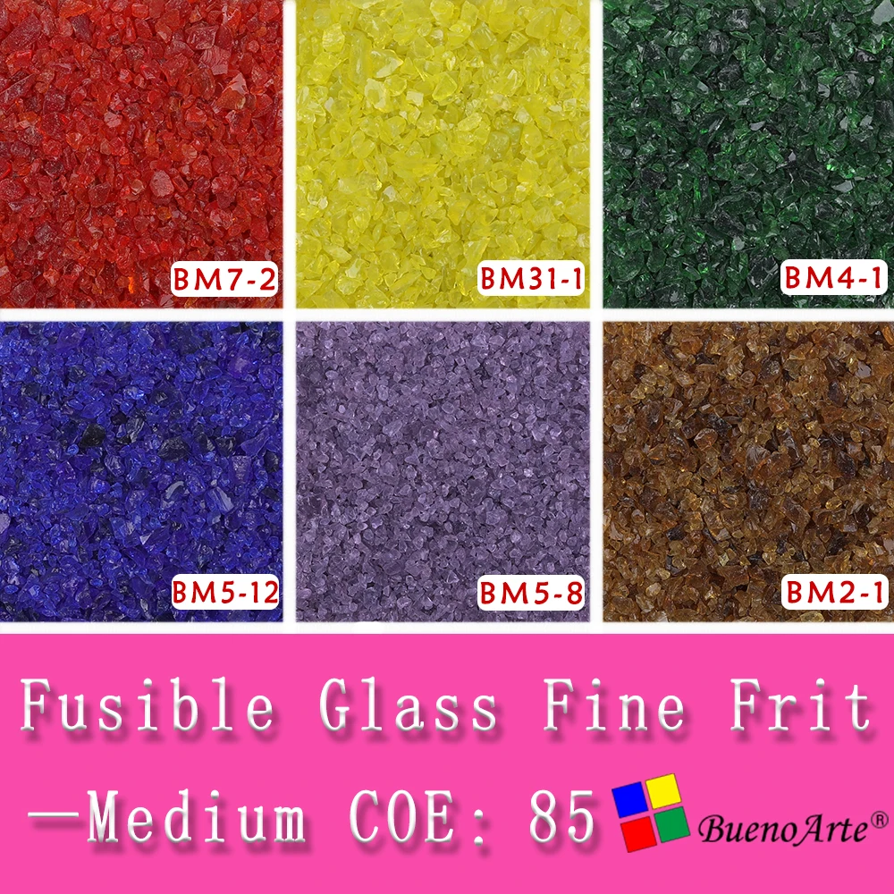 3 сумки 28 г COE 85 Средний размер fusing glass frit lampwork DIY craft | Дом и сад