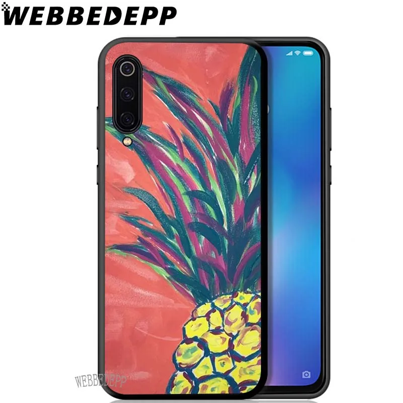 WEBBEDEPP Kawaii Pineapple Art Soft TPU Cases Cover for Xiaomi Redmi 7 4A 5A 6A 8A S2 4 4x 5 Plus 6 Pro | Мобильные телефоны и