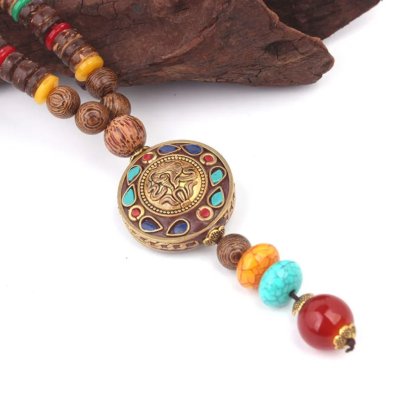 Модное этническое ожерелье с золотым слоном evade Винтажные Ювелирные изделия в