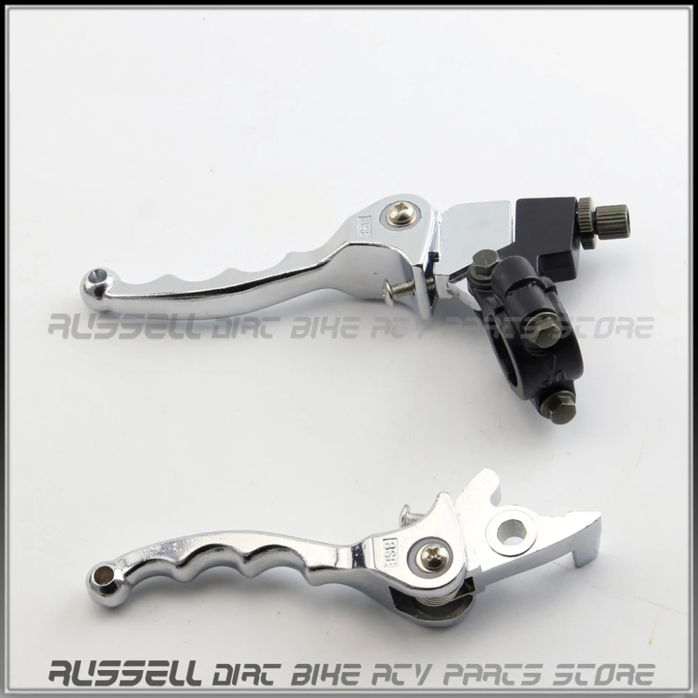 Clutch Brake Lever Aluminum Alloy Folding for CRF KLX KAYO Pro Pit Dirt Bike Parts | Автомобили и мотоциклы