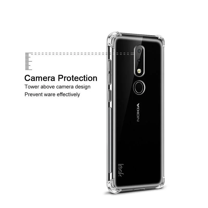 Гибкий ТПУ силиконовый чехол для Nokia 7 1 5 2 3 6 Plus 8 Sirocco простой ударопрочный Coque Funda |