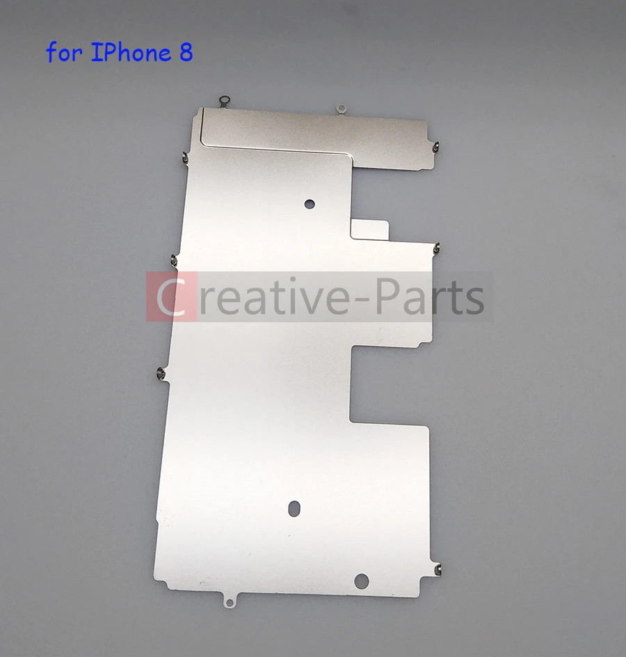 Оригинальная LCD металлическая задняя пластина для Apple iPhone 8 средняя теплозащитная