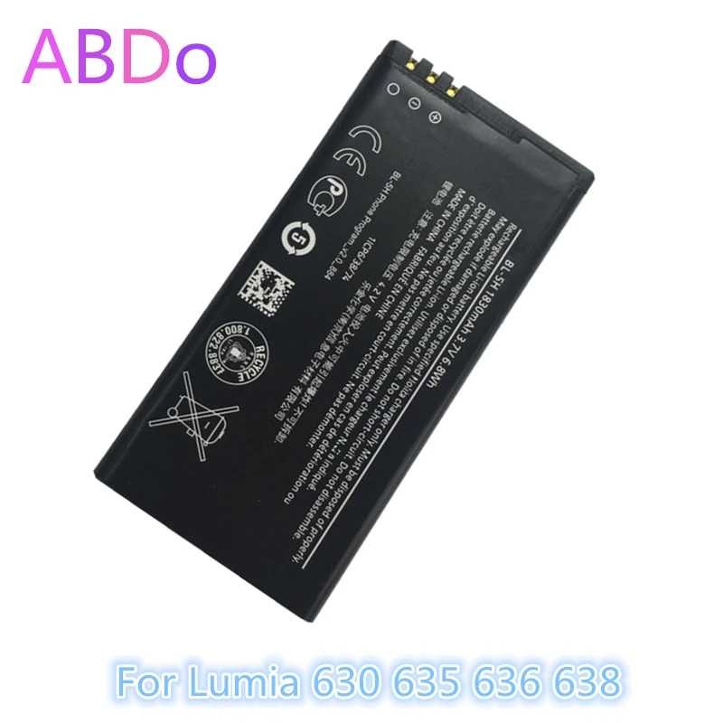 Аккумуляторная батарея для телефона Nokia Lumia 630 635 636 Φ 638 mAh сменные батареи качества