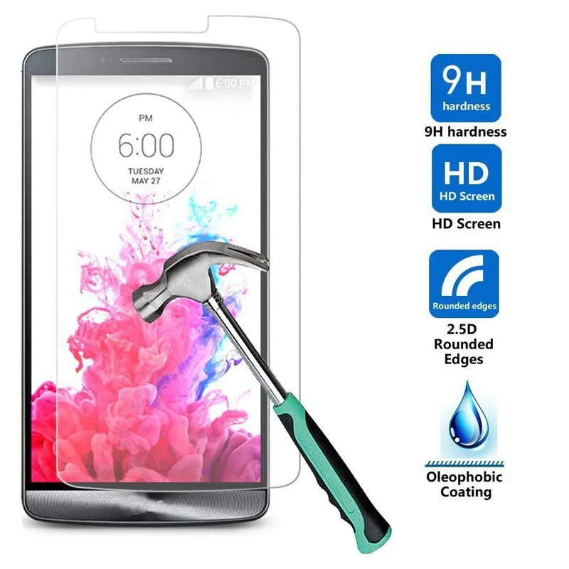 Премиум Закаленное стекло для LG G2 G3 G4 Mini Beat G5 G6 Защита экрана G4S G4C переднее