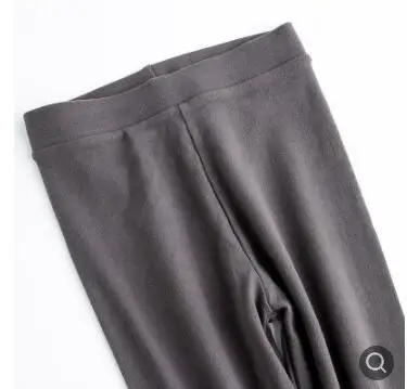 Thin Iron Grey Babbytoro женские теплые толстые и тонкие хлопковые Высокая талия широкий пояс карамельный цвет коричневый кофе зеленый плюс размер 4XL 3XL L джеггинсы - Цвет: Thin Iron Grey