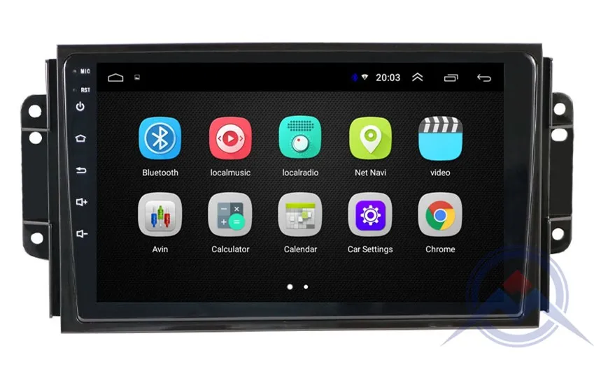 ZOHANAVI Android 9,0 9 дюймов Автомобильная магнитола для Chery Tiggo 3 3X Tiggo 2 dvd-плеер автомобиля с gps Navi, bluetooth, SWC, wifi