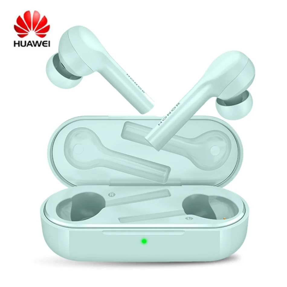 Light blue Huawei Honor Flypods Lite беспроводные наушники TWS Bluetooth Наушники Hi-Fi водонепроницаемые IP54 управление нажатием Handsfree с микрофоном гарнитура - Цвет: Light blue