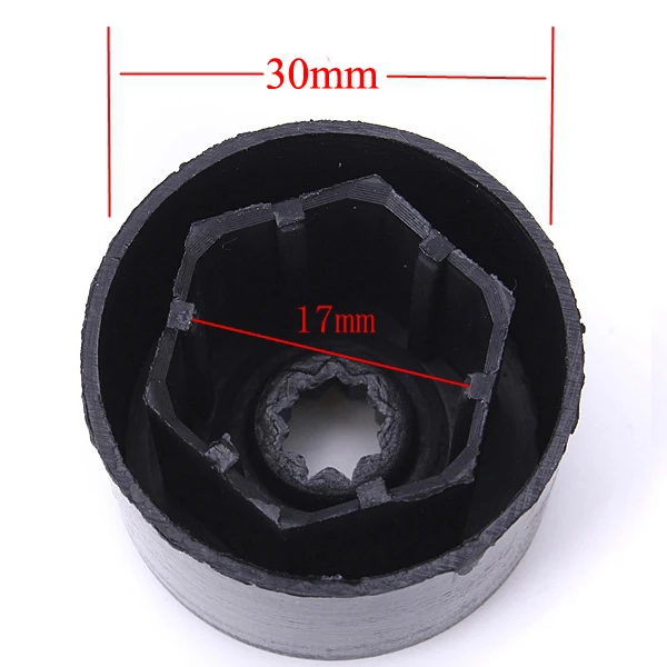 Biurlink 4 шт. 17 мм черные колпачки для болтов колеса гайки Volkswagen Golf MK4 Bora Passat|nut cover|cap