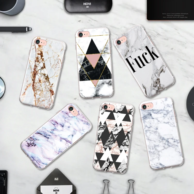 Хороший цветной мраморный ТПУ задний Чехол для Apple Iphone 4 4S 5 5S SE 5C 6 6S 7 8 Plus X XR XS Max
