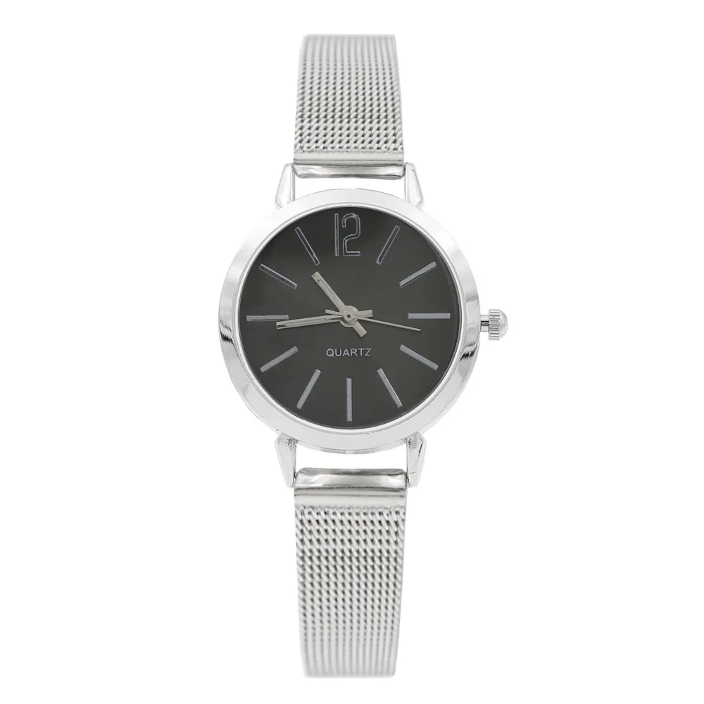 Наручные часы 2018 новый стиль серебро золото розовое модная женская Сплав