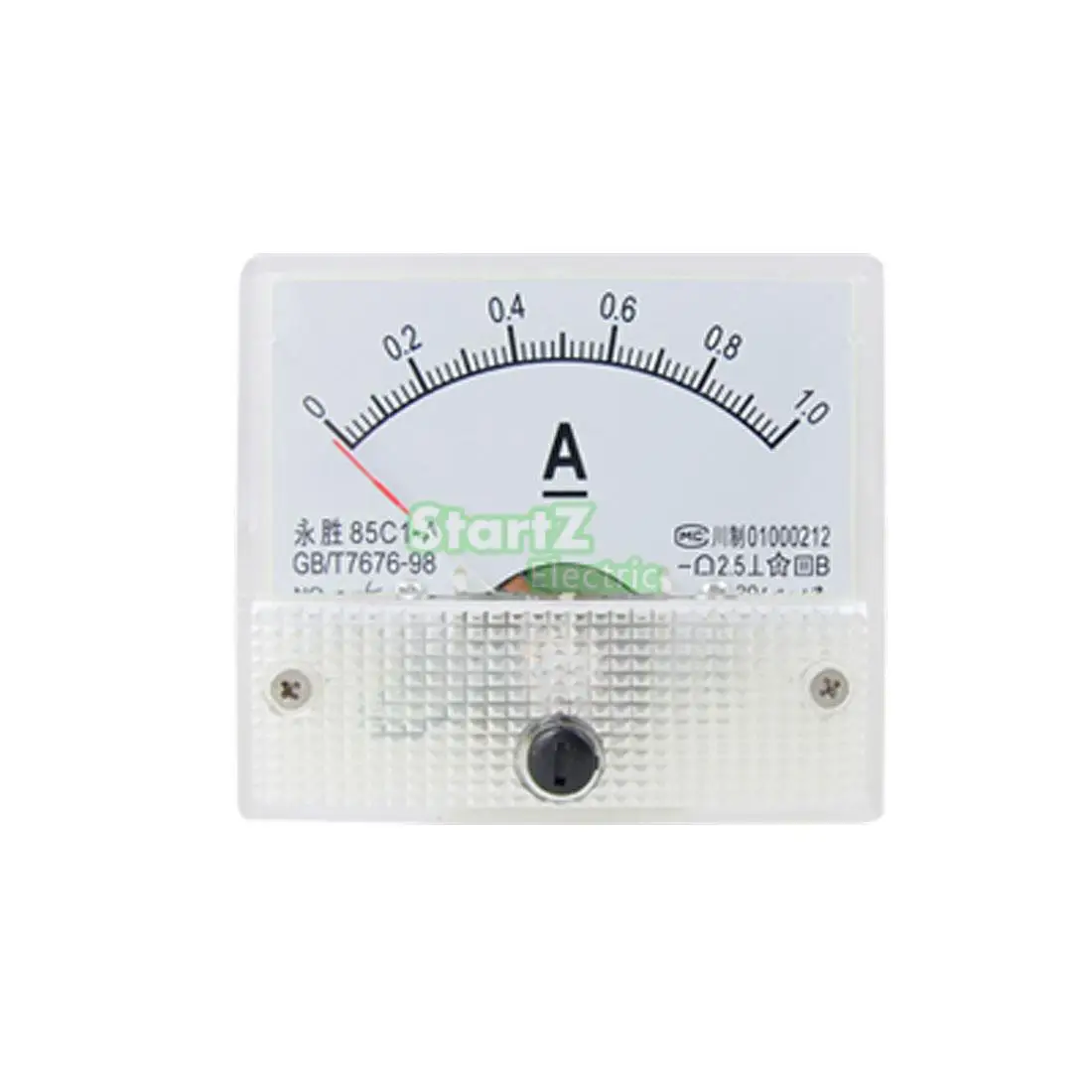 

DC Analog Meter Panel 1A AMP Current Ammeters 85C1 0-1A Gauge