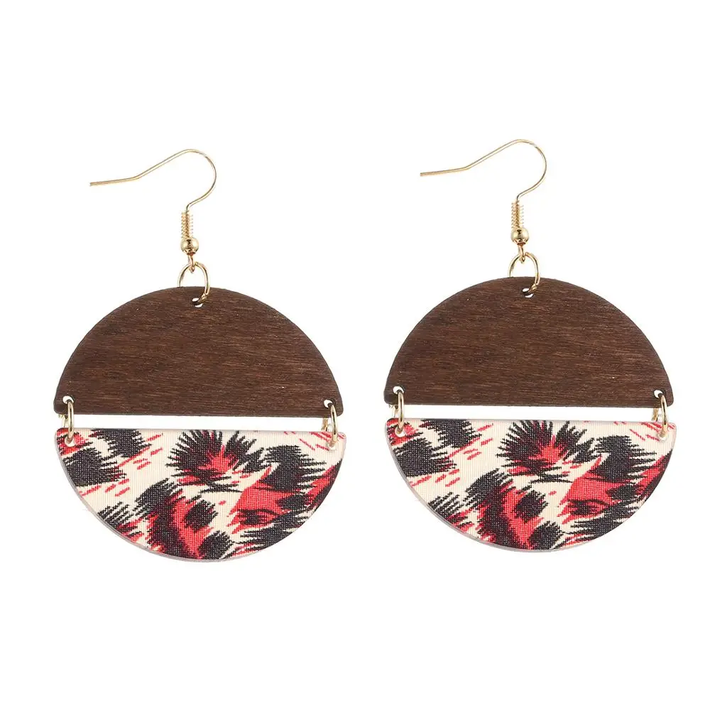 YULUCH этнические африканские богемные круглые серьги с подвесками модные