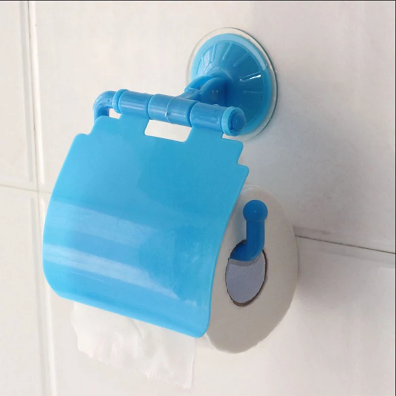 Модный держатель для туалетной бумаги с присоской PP полка хранения кухни сильная