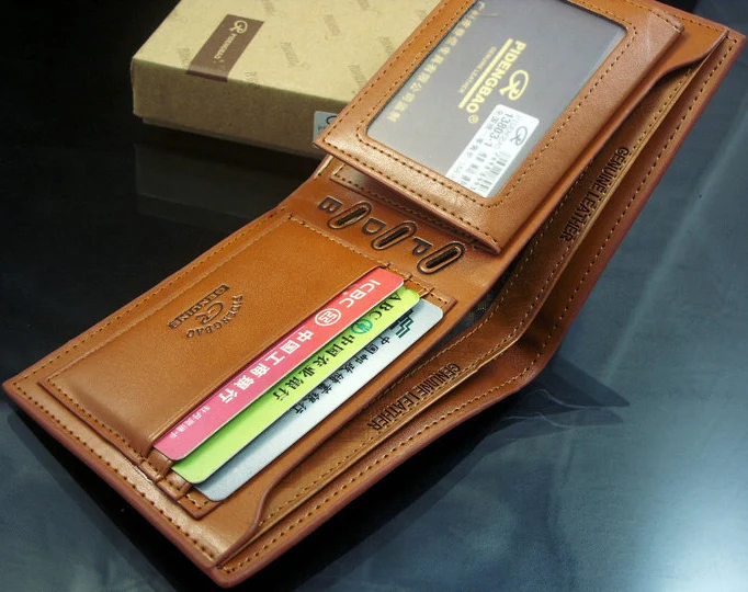 2018 модные новые качественные кожаные мужские кошельки повседневные