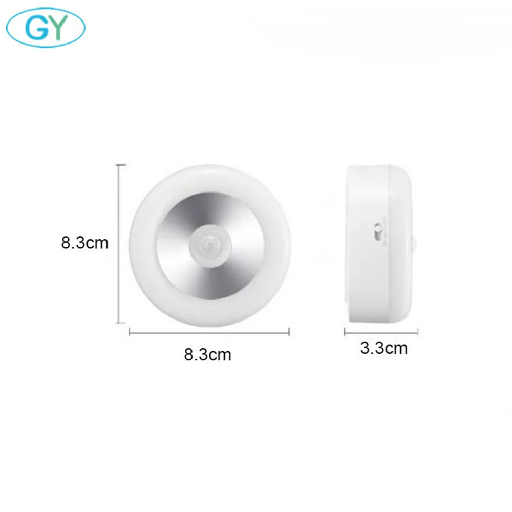 Инфракрасный датчик движения светодиодный ночник батарея светодиодная