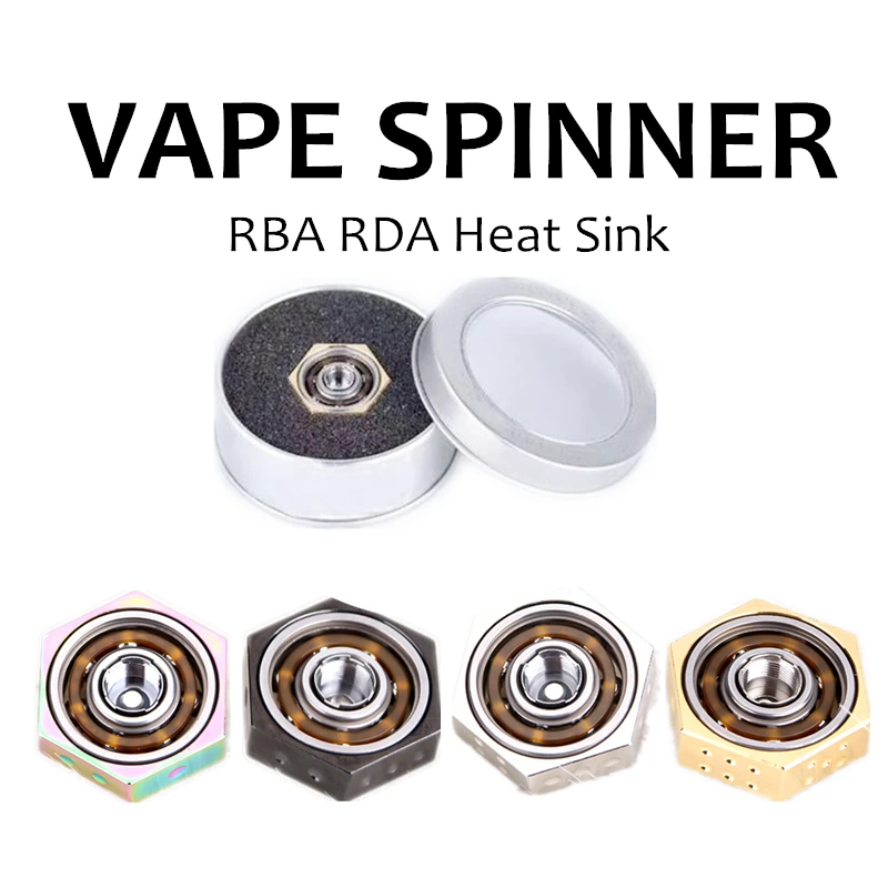 Vape Spinner Новый Спиннер fit 510 коробка с нитками мех мод для электронных сигарет