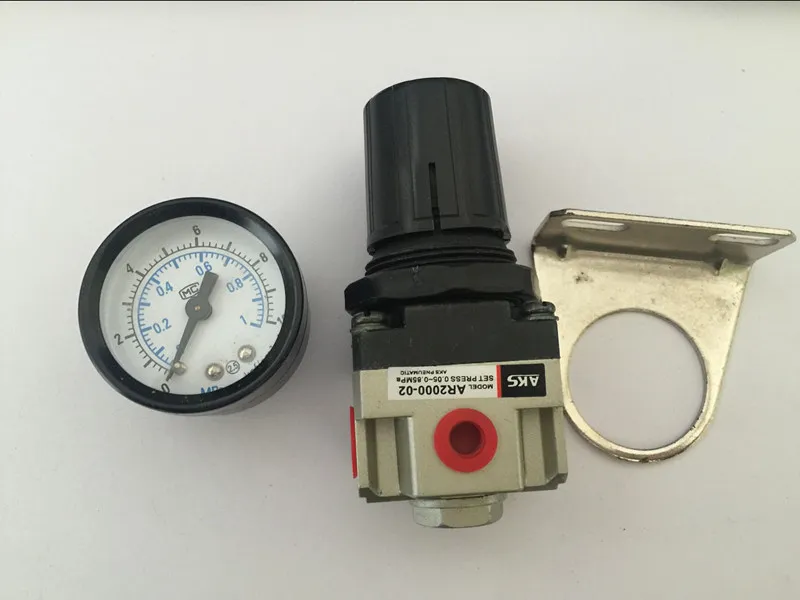 Pneumatic Air Pressure Regulator AR2000-02 Thread 1/4 inch | Обустройство дома