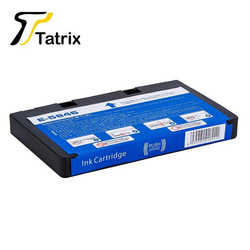 5 шт. чернильный картридж для T5846 совместимый с Epson PictureMate 200 240 260 280 290 PM 225 300|ink