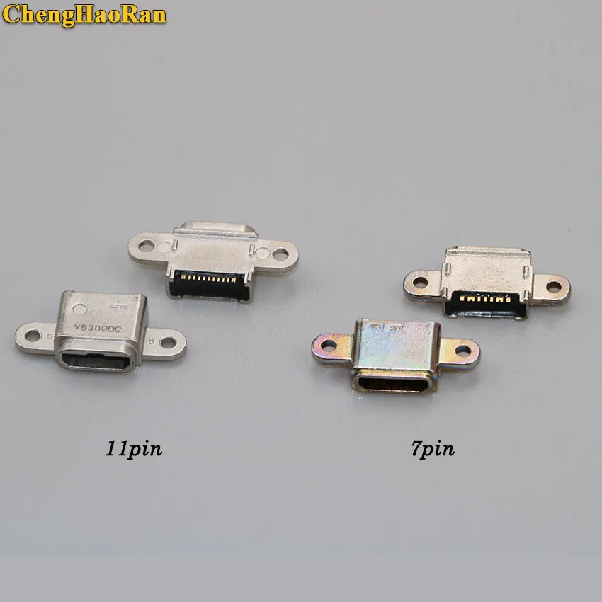 ChengHaoRan 1-2 шт 11Pin 7Pin для Samsung Galaxy S7 G9300 G930F Edge G9350 G935F micro usb разъем зарядного порта |