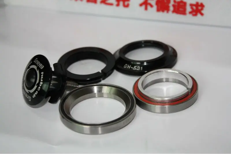 free shipping bicycle headset GH-521 28.6/41.8-47/33mm Mountain highway car bike all aluminum alloy bearing group | Спорт и