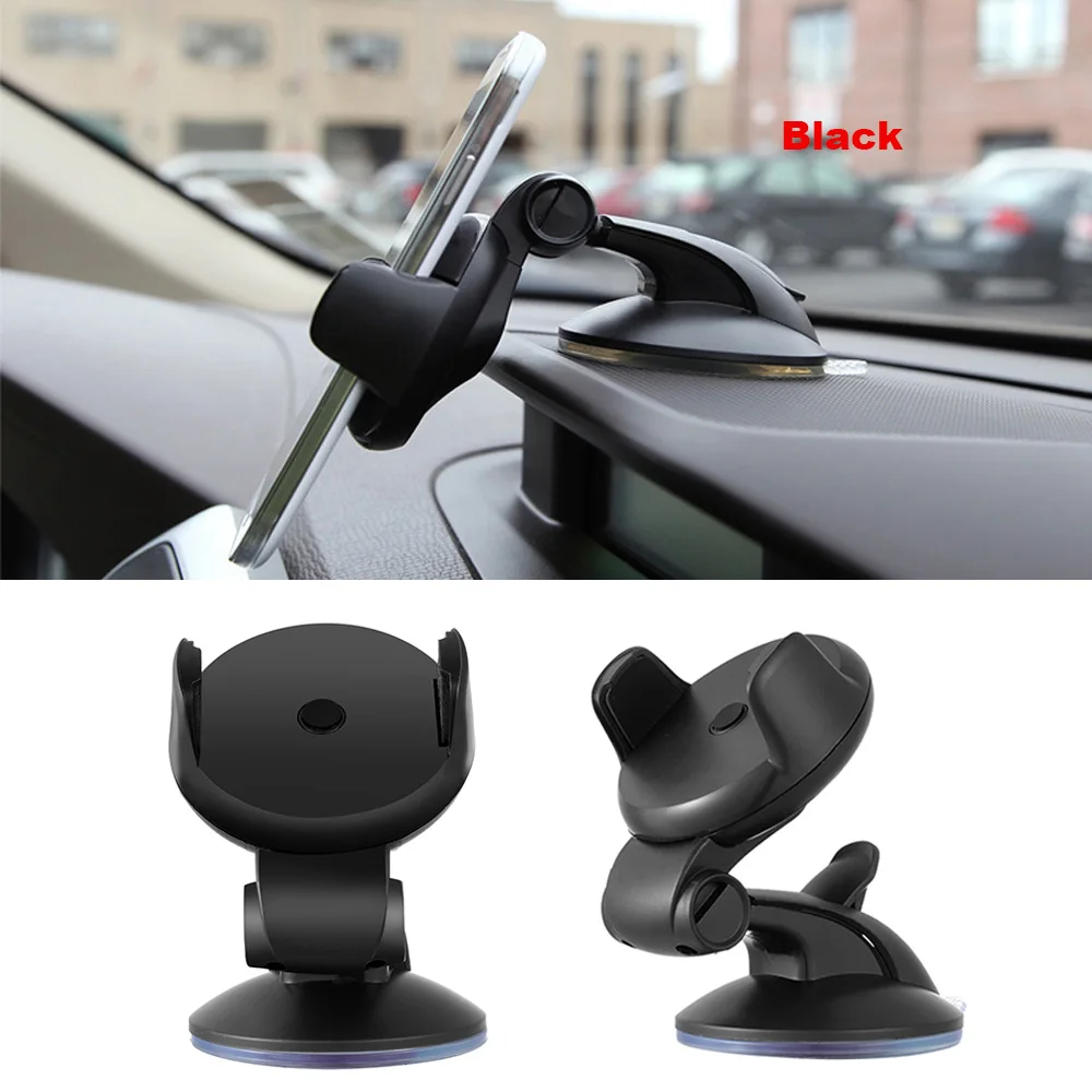 1PC Adjustable Car Phone Holder Suction Cup Windshield Dash Board Stand Universal Holder Auto Interior Accessories