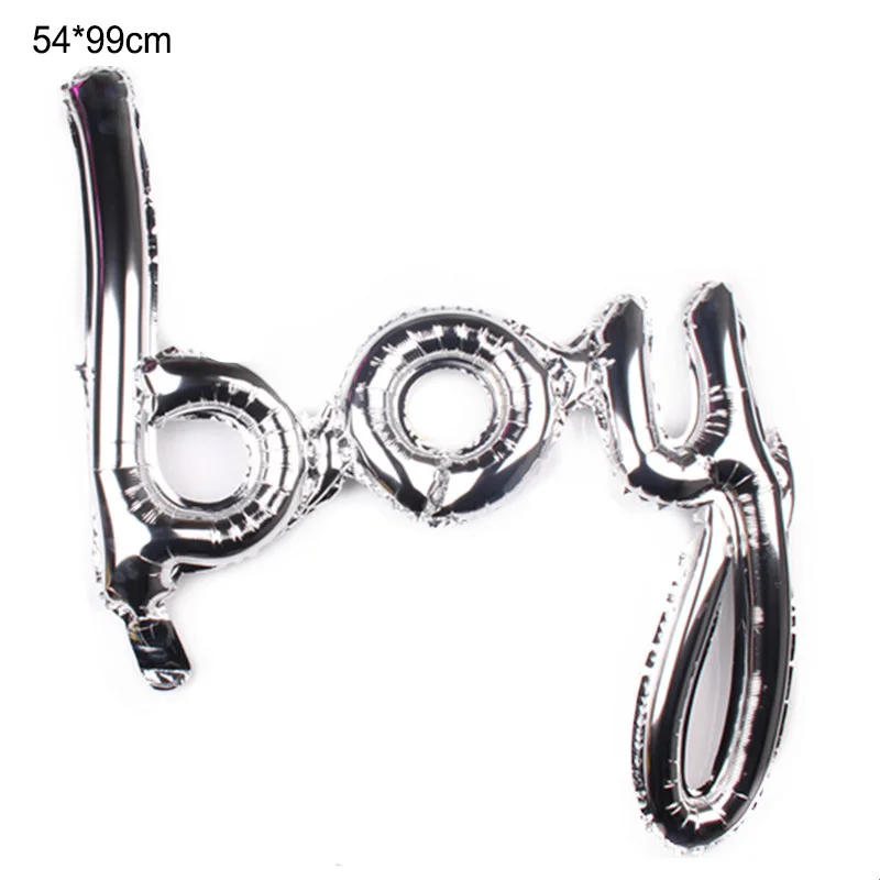 1 шт. детский шар из фольги с надписью для мальчиков и девочек подарок на день