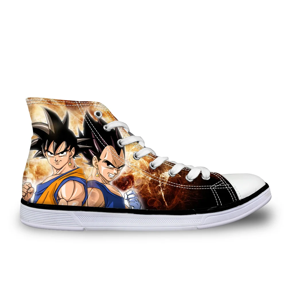 ELVISWORDS Dragon Ball Z Супер Вулканизированная Мужская обувь Потрясающие высокие Гоку удобные повседневные спортивные крутые обувь для мужчин мальчиков - Цвет: CDHJ1027 Z40