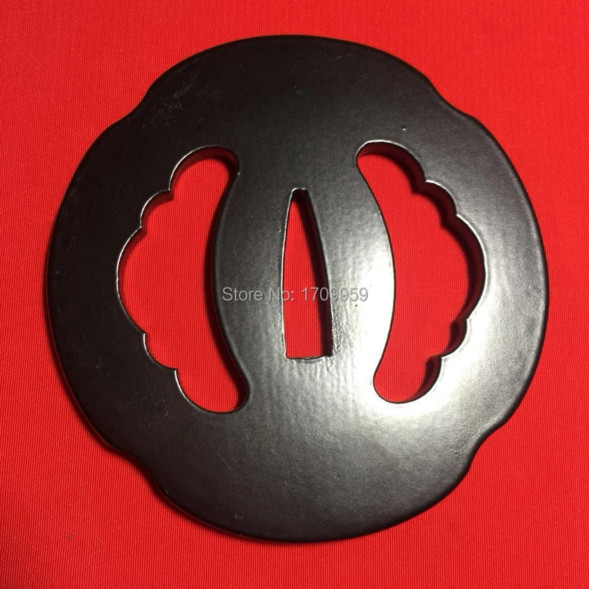 Хороший железный предохранитель Tsuba для японского самурайский меч катана нож Wakizashi ручной работы DIY аксессуар