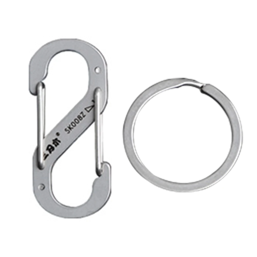 Наружный многофункциональный брелок из нержавеющей стали держатель для ключей