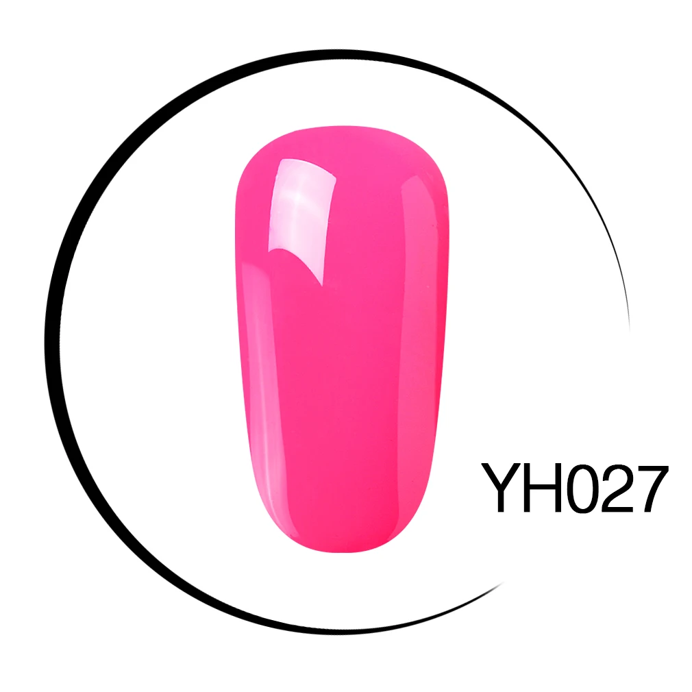 YH027 Elite99 Гель-лак замачиваемый УФ светодиодный Гель-лак для ногтей Базовое покрытие 10 мл розовый оранжевый светодиодный лак для ногтей УФ-отверждение Гель-лак - Цвет: YH027