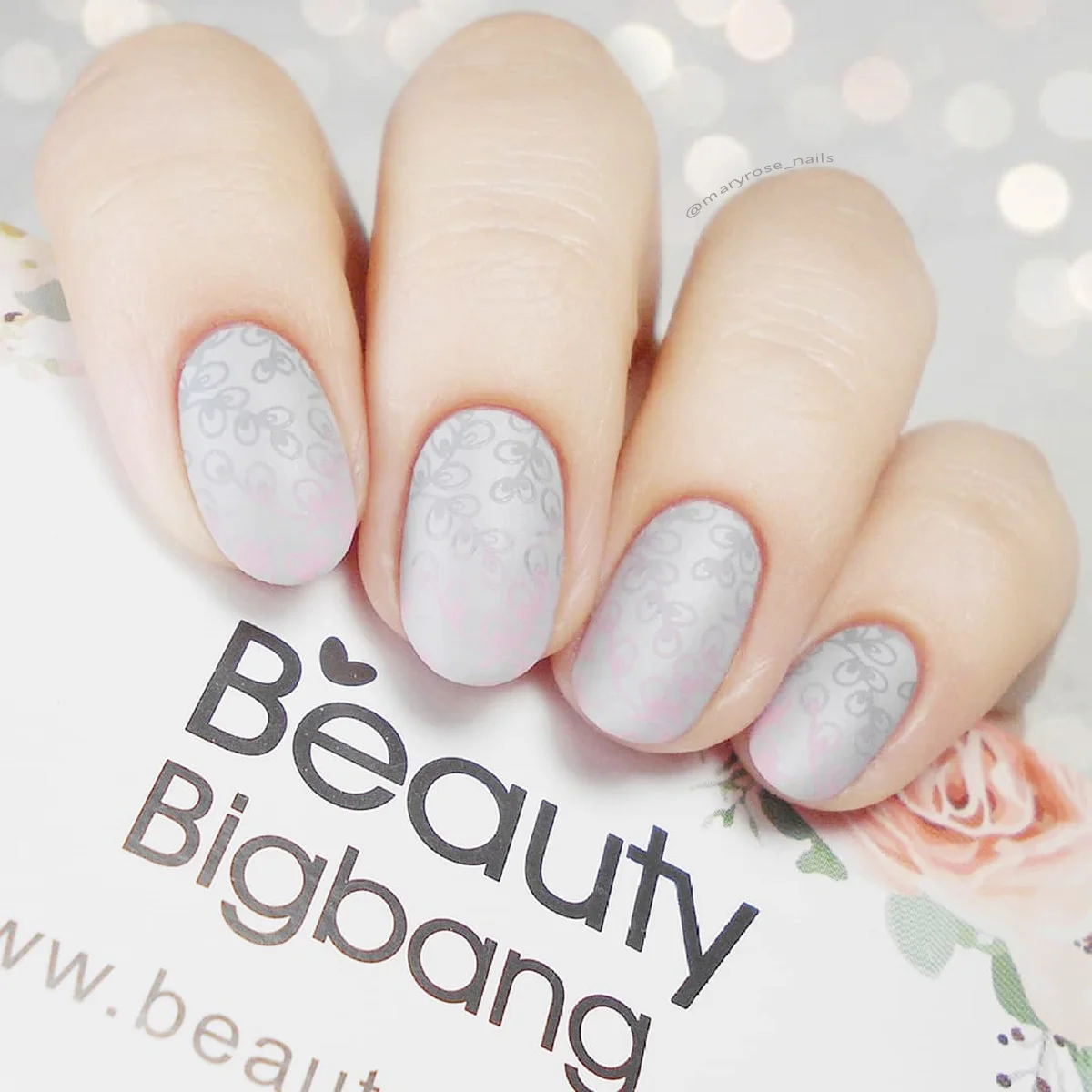 BeautyBigBang 6*12 см модные цветы дизайн ногтей штамповки пластины штамповки для ногтей Аксессуары для дизайна ногтей XL-031-065 шаблоны для ногтей