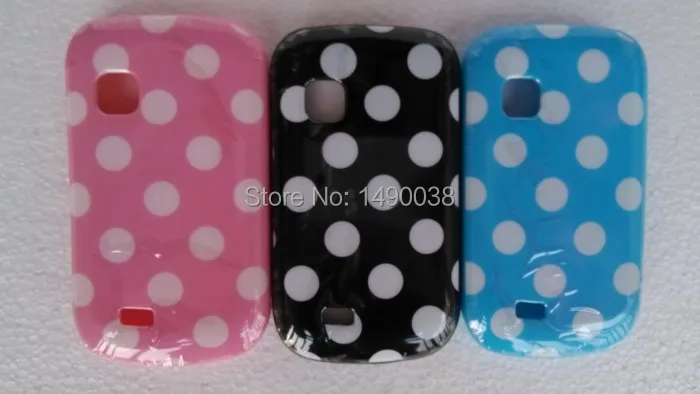 OEEKOI чехол в горошек задняя крышка для Samsung Galaxy Fit S5670 мягкий бесплатно|case free|case for