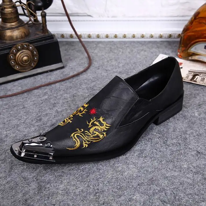 Новый топ итальянский Стиль натуральной кожи коровьей qshoes обуви мужские деловые