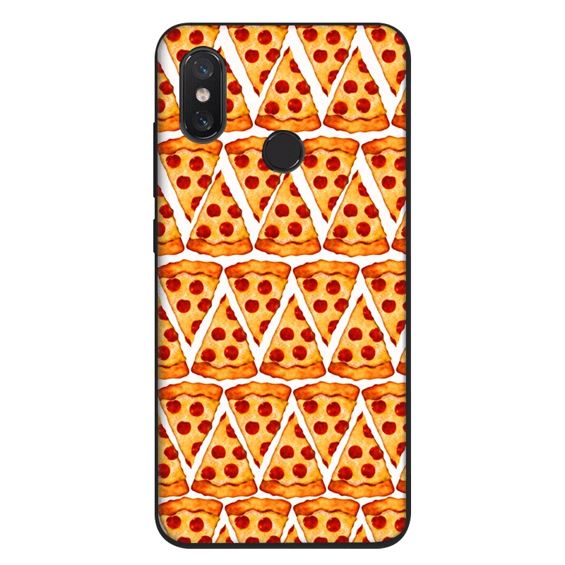 Черный силиконовый чехол из ТПУ для Xiaomi Redmi 4A 4X5 5A Plus 6A 6 Pro S2 милые Чехлы мороженого