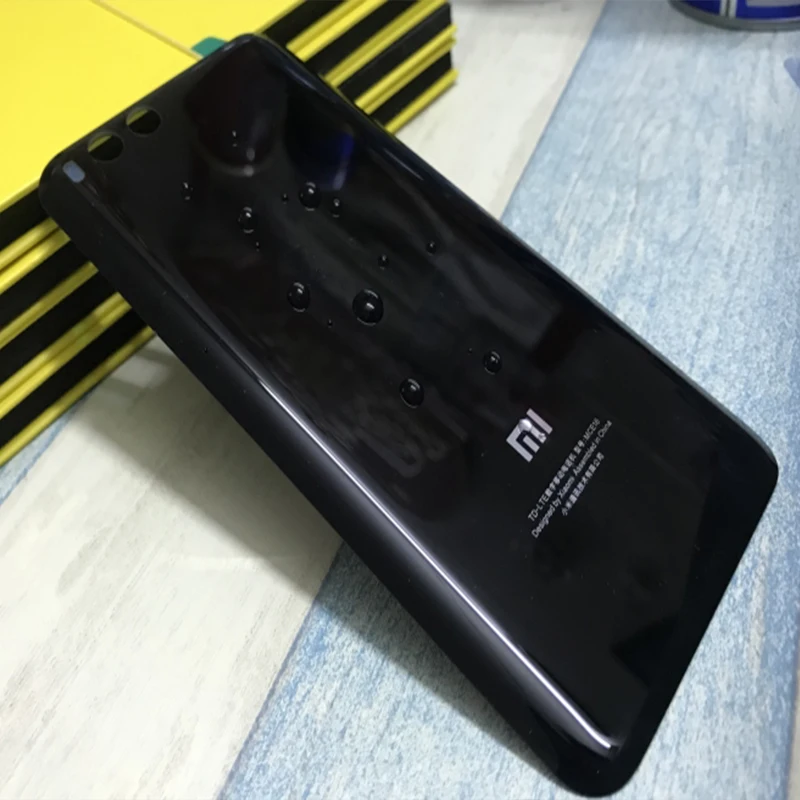 Xiaomi mi 6 Задняя крышка батареи чехол 3D стеклянный корпус задняя дверца-крышка