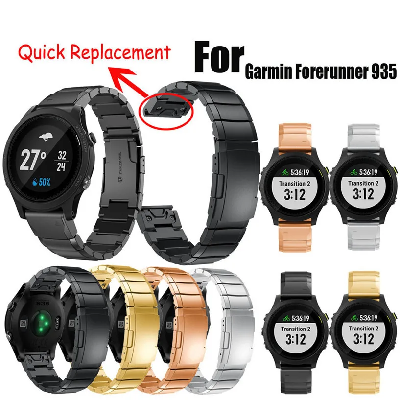 GEMIXI Ремешки для наручных часов модный браслет из натуральной нержавеющей стали